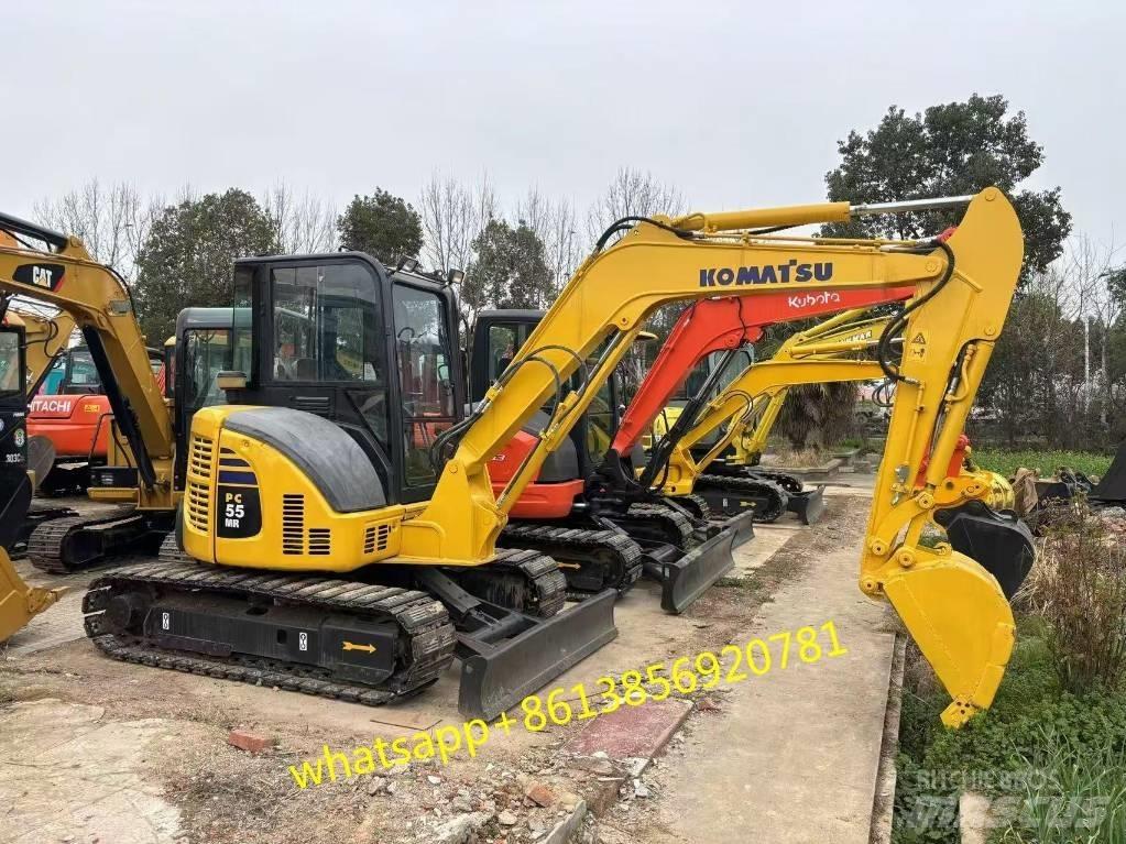 Komatsu PC 55 Mini kotrók < 7t