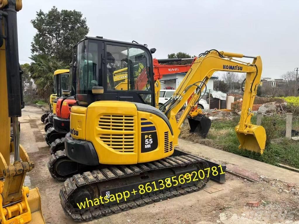 Komatsu PC 55 Mini kotrók < 7t