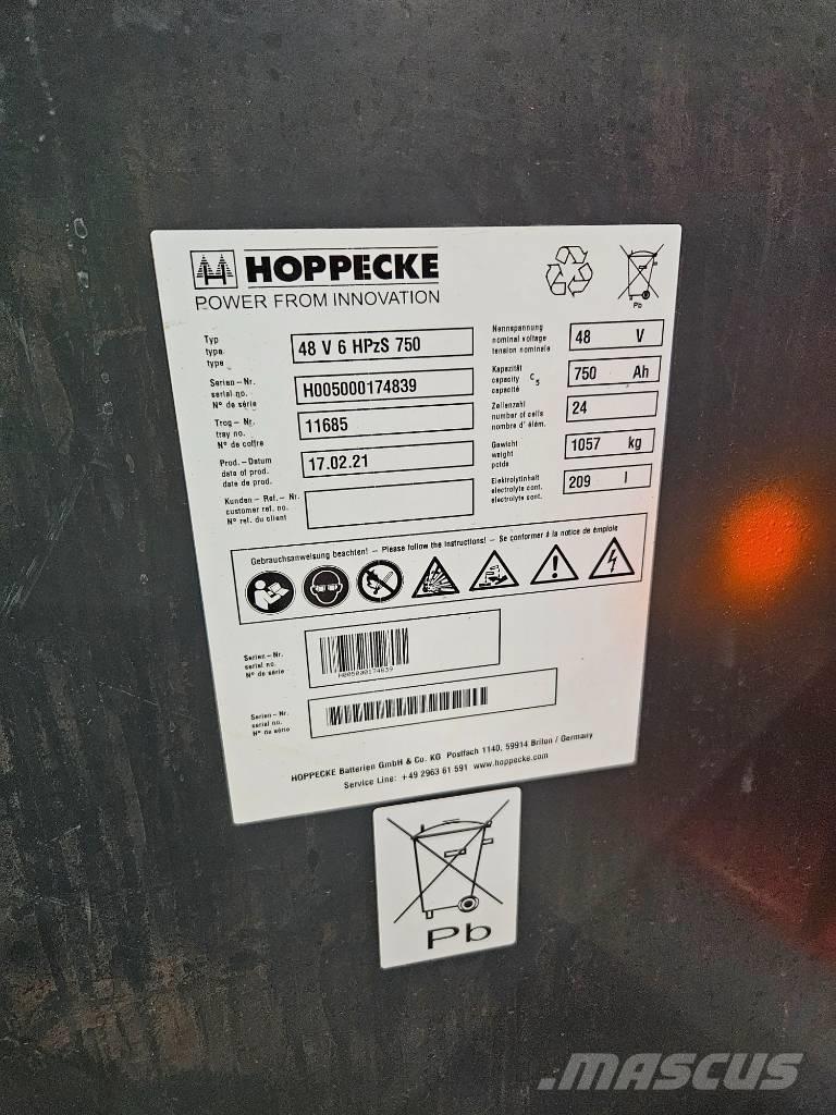 Linde E20L Elektromos targoncák