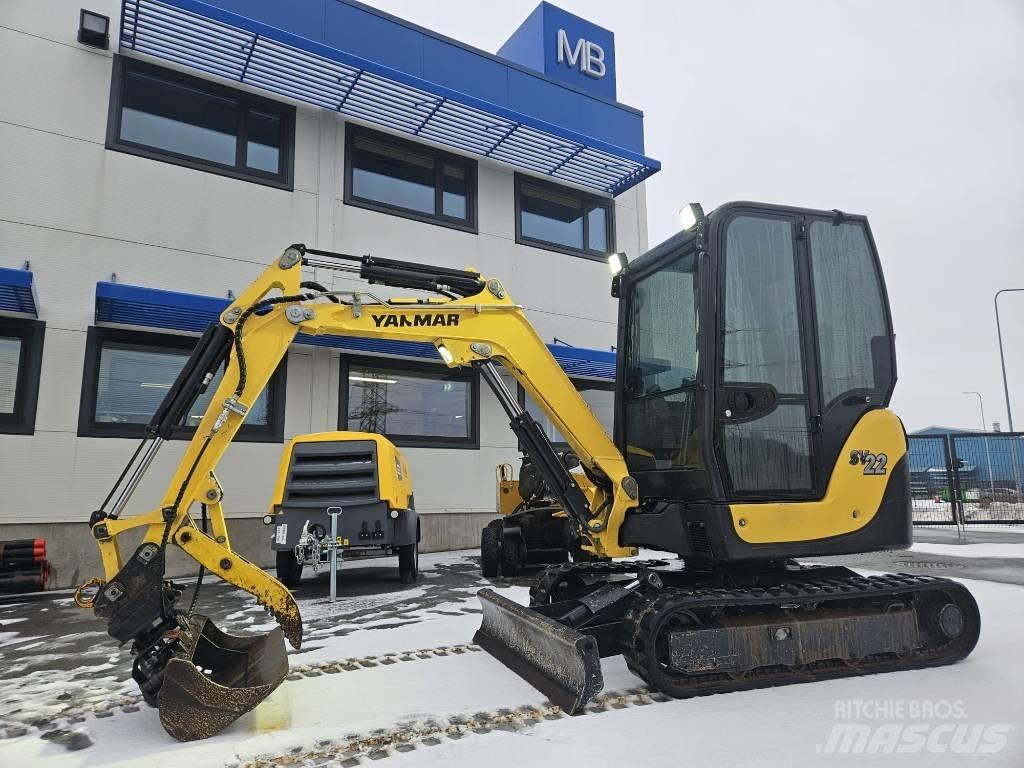 Yanmar SV22 Mini kotrók < 7t