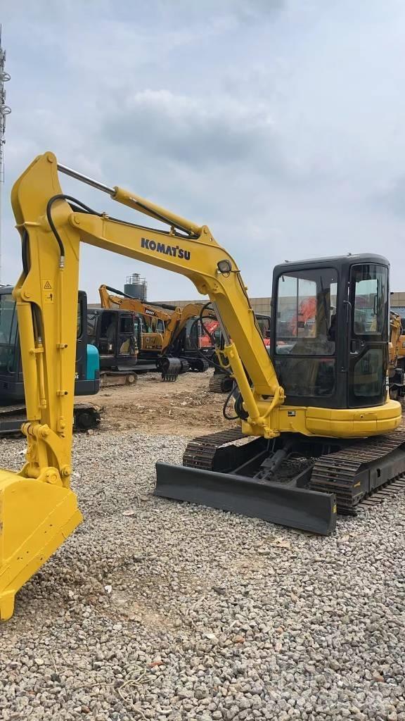 Komatsu PC 55 Mini kotrók < 7t