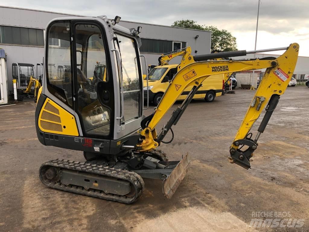 Wacker Neuson ET 18 Lánctalpas kotrók