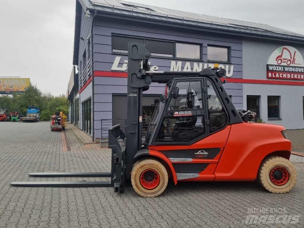 Linde H80T-03/1100 Gázüzemű targoncák
