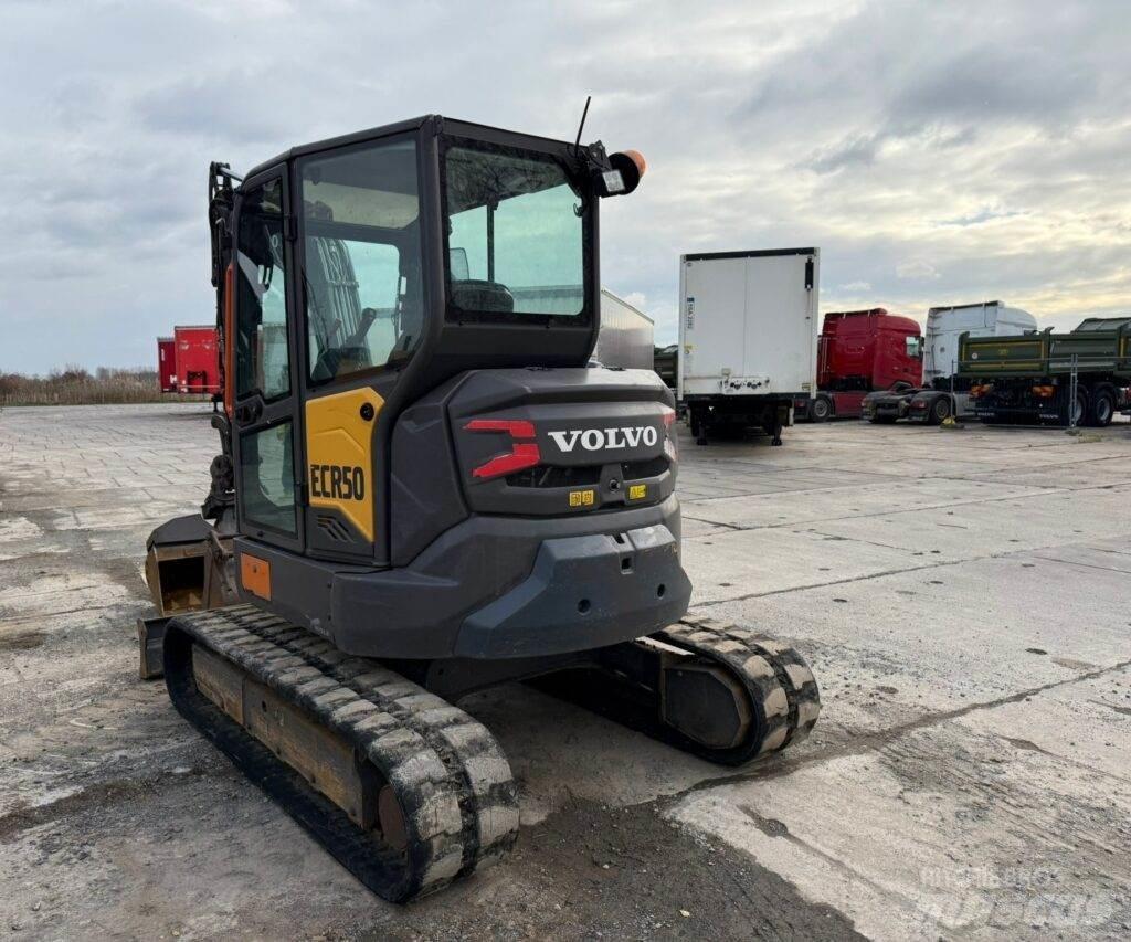 Volvo ECR50F Mini kotrók < 7t