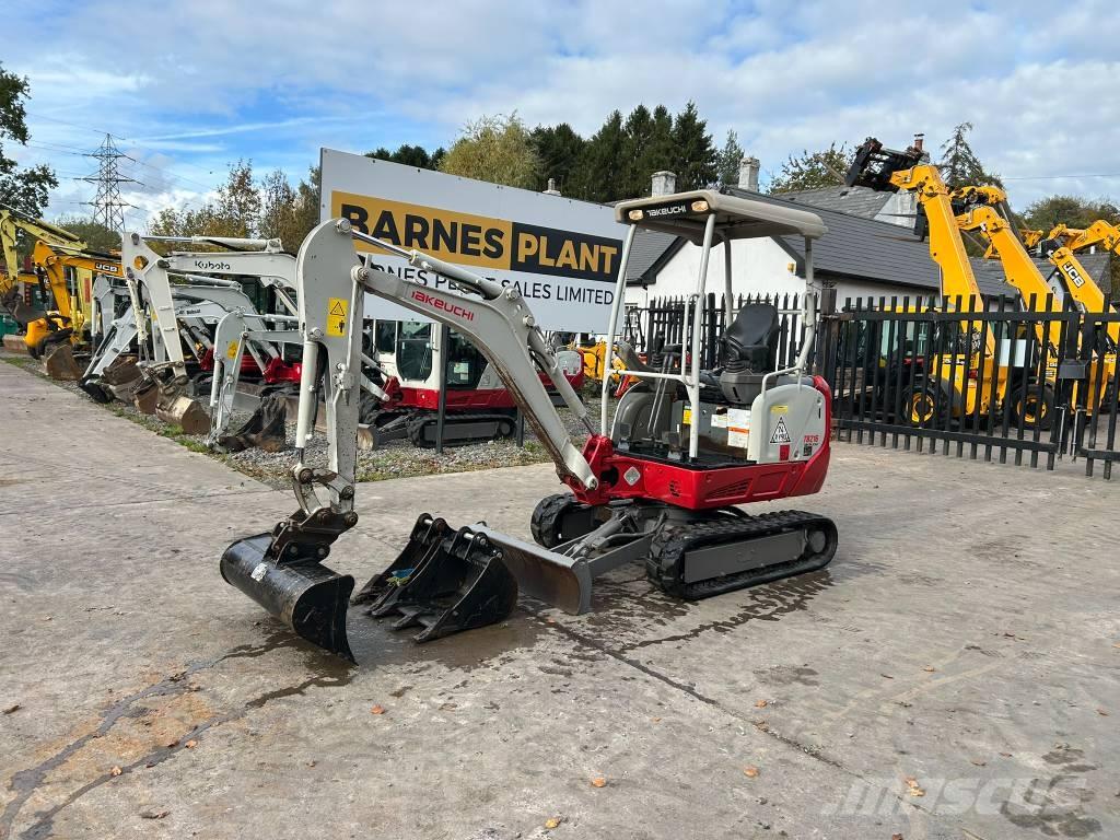 Takeuchi TB 216 Mini kotrók < 7t