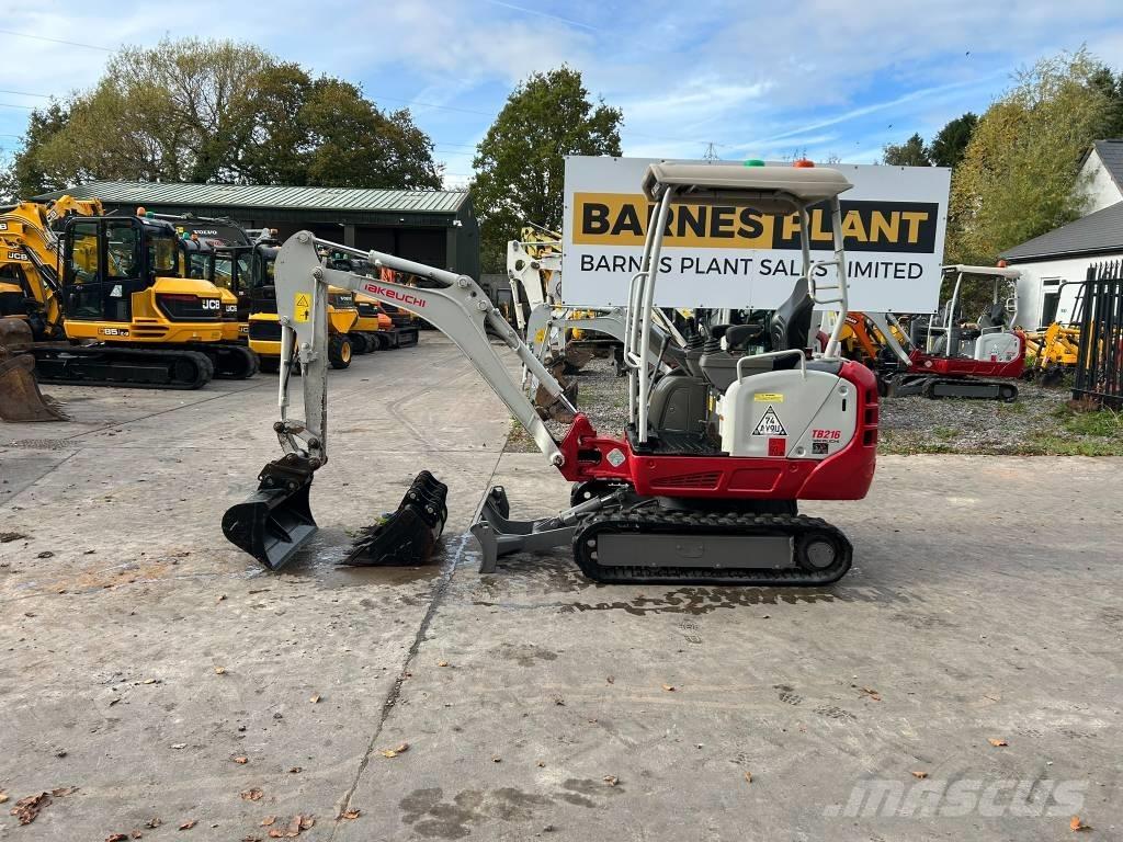 Takeuchi TB 216 Mini kotrók < 7t