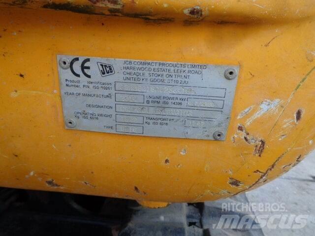 JCB 8018 Mini kotrók < 7t