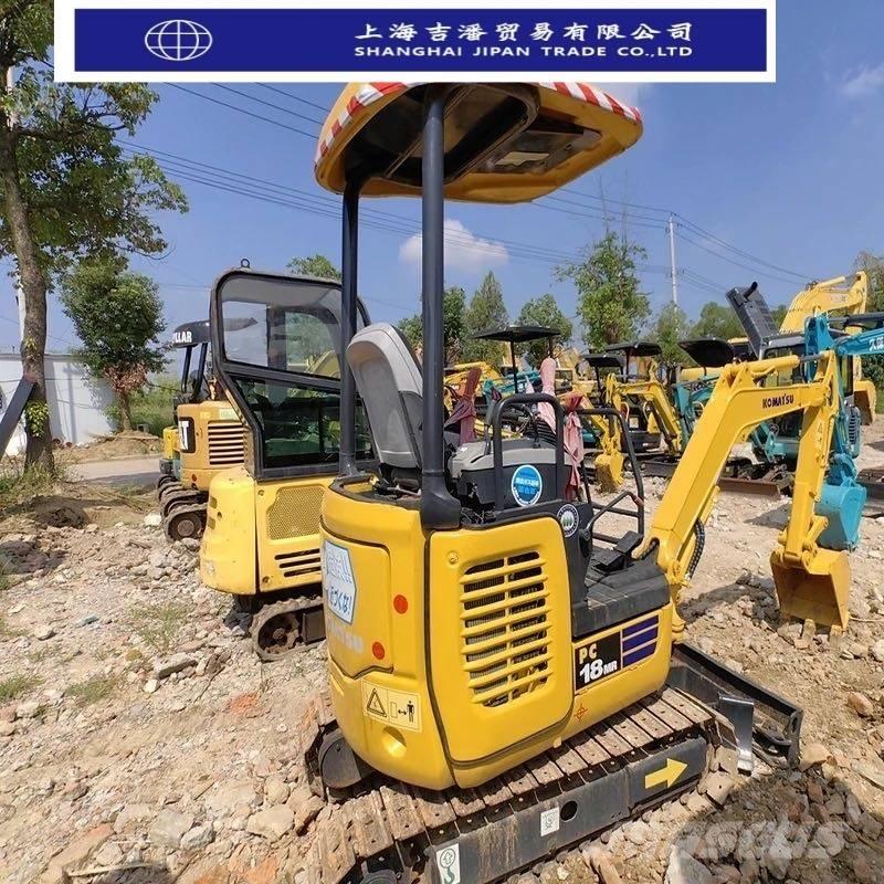 Komatsu PC 18 MR-2 Mini kotrók < 7t