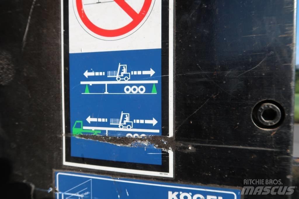 Kögel SN 24 Elhúzható ponyvás félpótkocsik