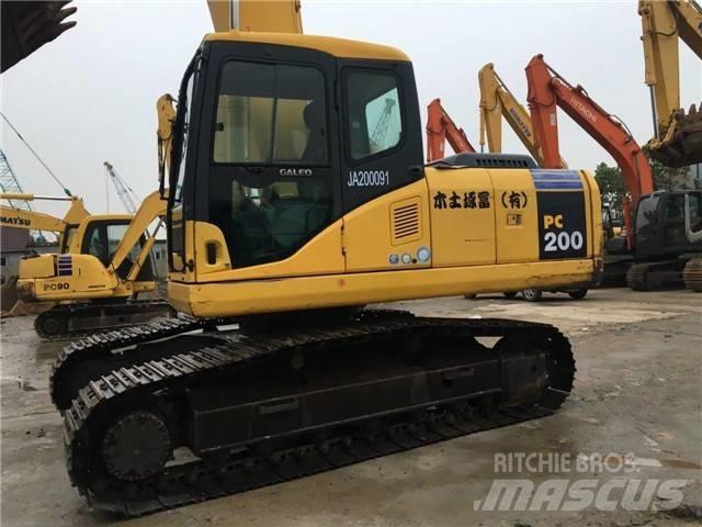 Komatsu pc200-7 Lánctalpas kotrók