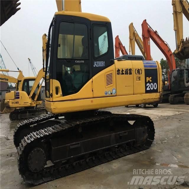 Komatsu pc200-7 Lánctalpas kotrók