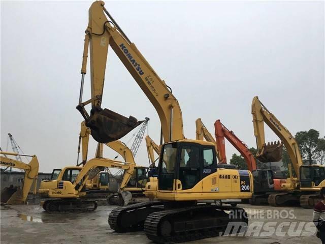 Komatsu pc200-7 Lánctalpas kotrók