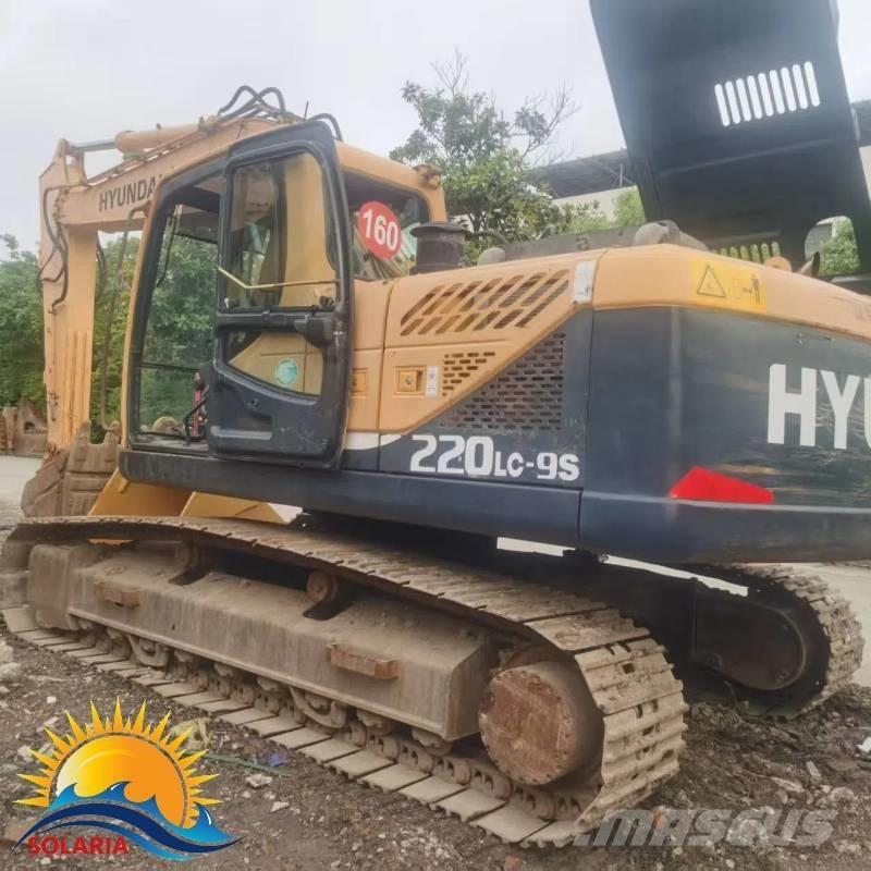 Hyundai R220LC-9S Lánctalpas kotrók