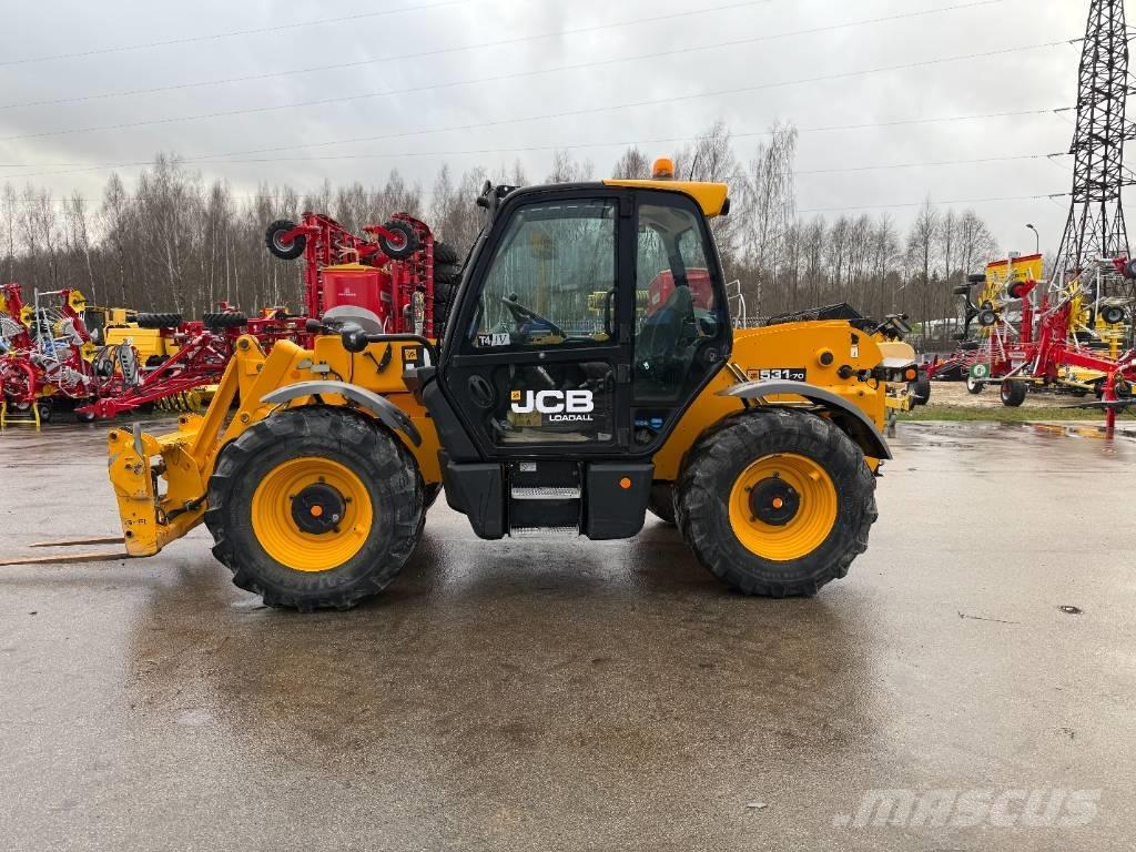 JCB 531-70 Agri Teleszkópos mezőgazdasági rakodók