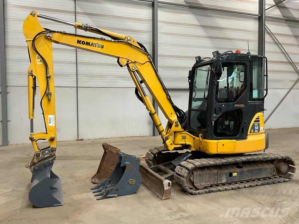 Komatsu PC 55 MR-3 Mini kotrók < 7t