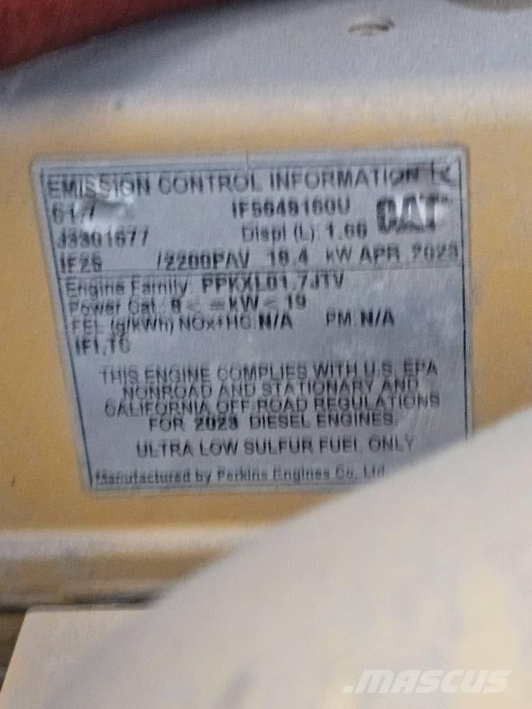 CAT CB 2.7 GC Talajtömörítő gépek