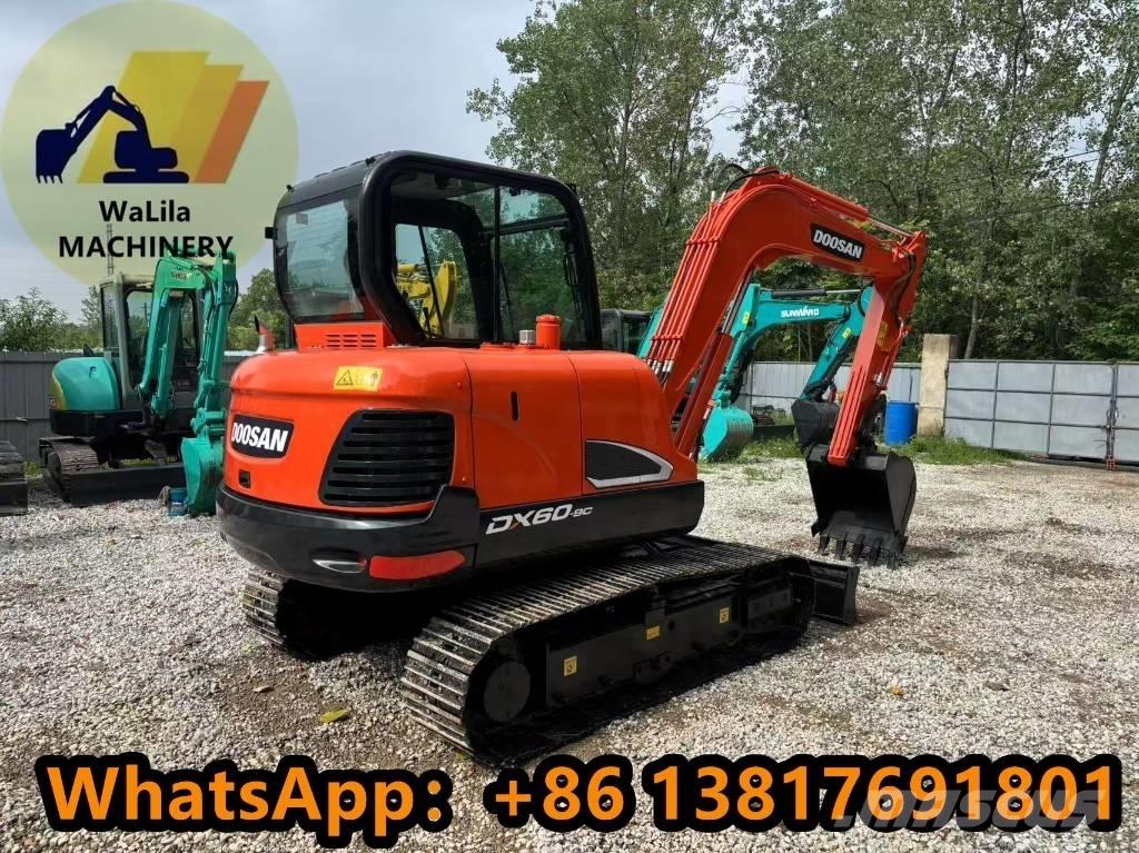 Doosan DX 60 Mini kotrók < 7t