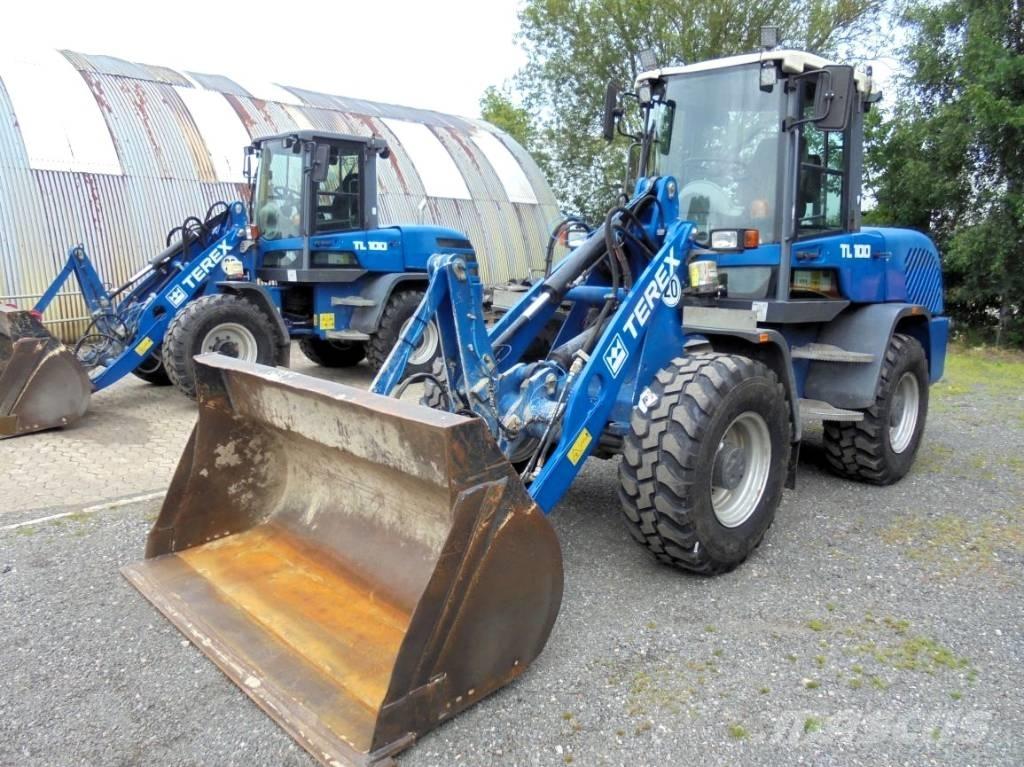 Terex TL 100 Gumikerekes homlokrakodók