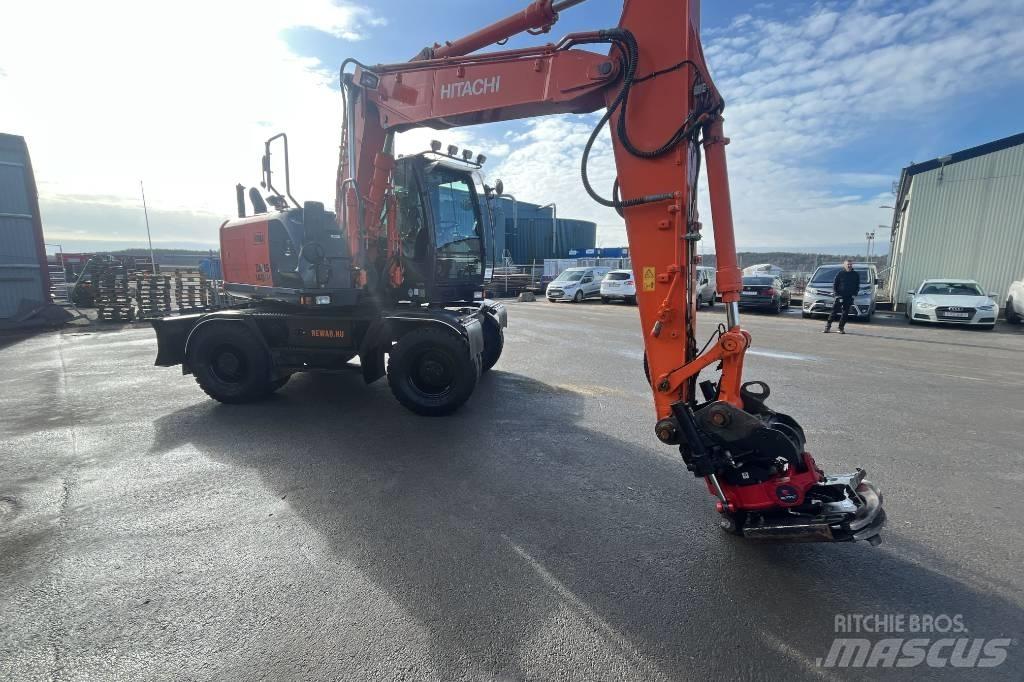 Hitachi ZX 140 W-5B Gumikerekes kotrók