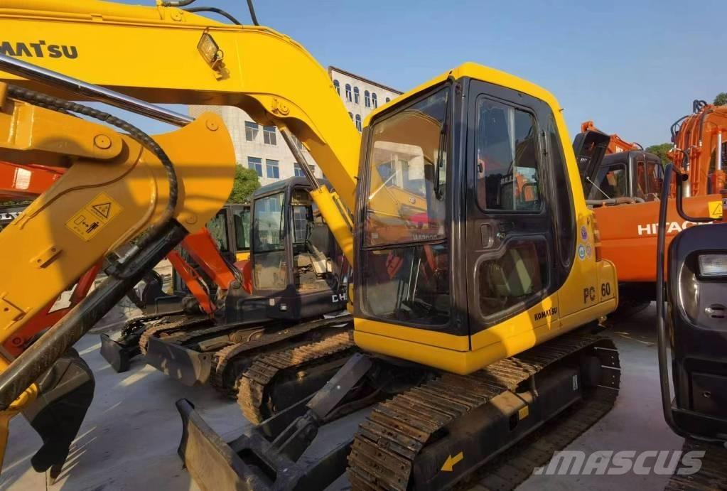 Komatsu PC 60-7 Mini kotrók < 7t
