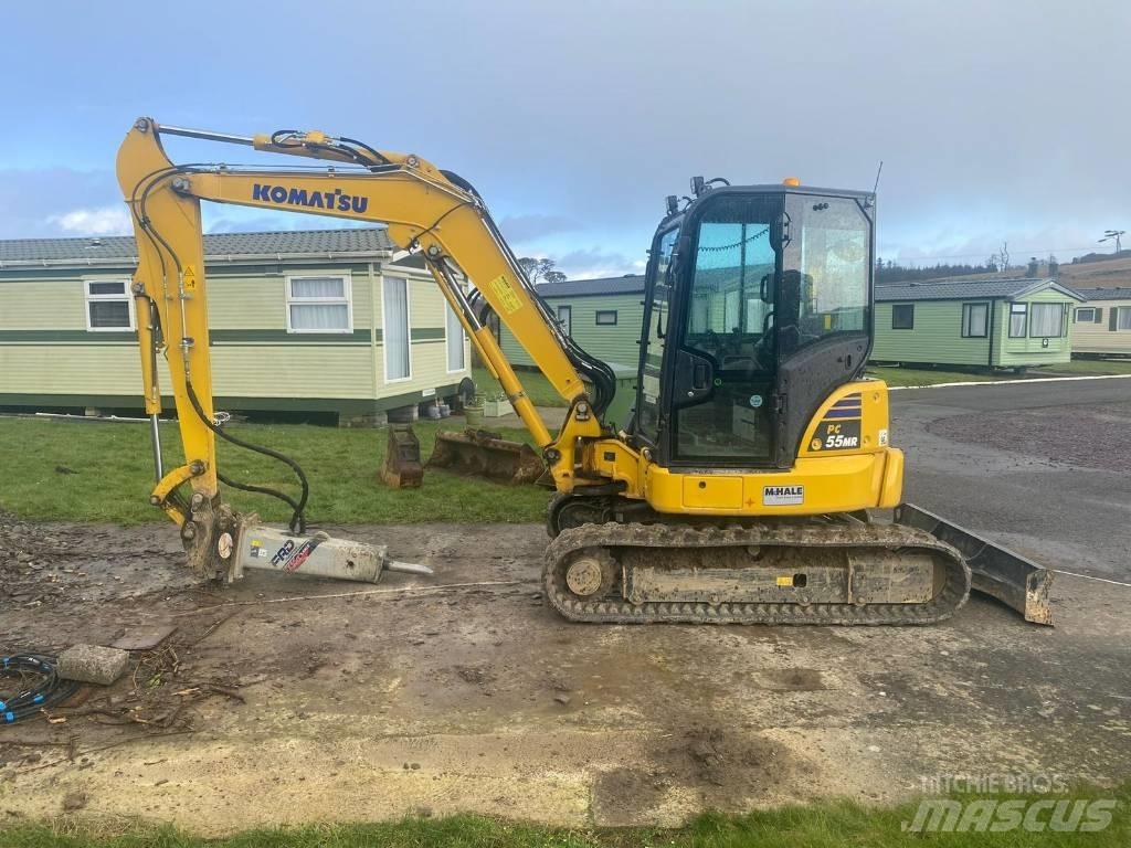 Komatsu PC 55 MR Mini kotrók < 7t