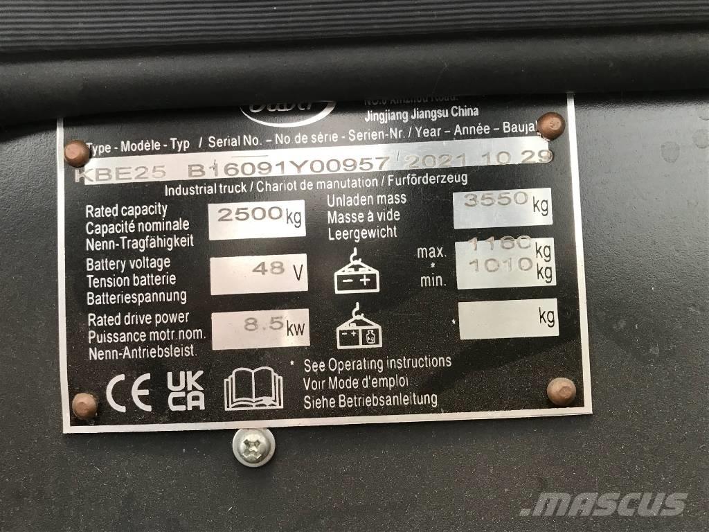 Baoli KBD 25 Elektromos targoncák