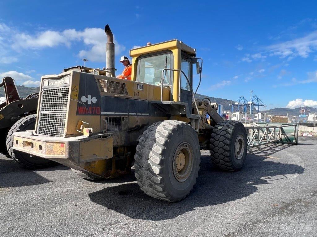 Komatsu WA 470-1 Gumikerekes homlokrakodók