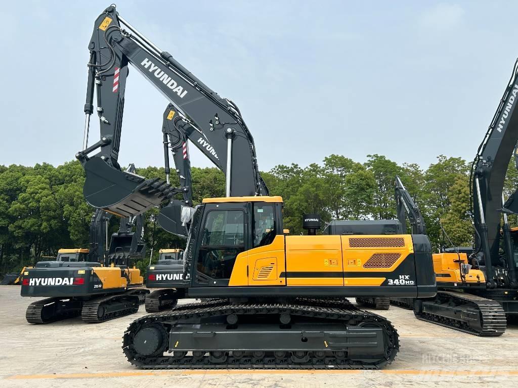 Hyundai HX 340 HD Lánctalpas kotrók