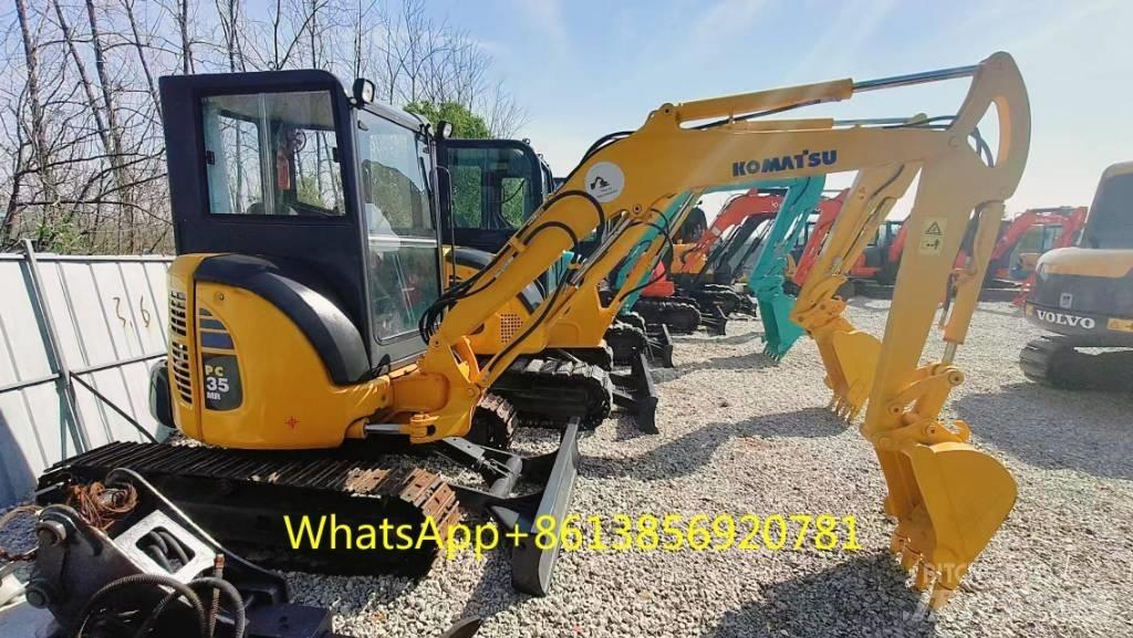 Komatsu PC 35 MR Mini kotrók < 7t