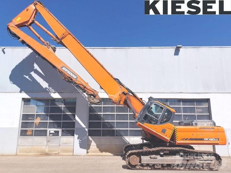 Doosan DX 420 LC Bontásra használt kotrók