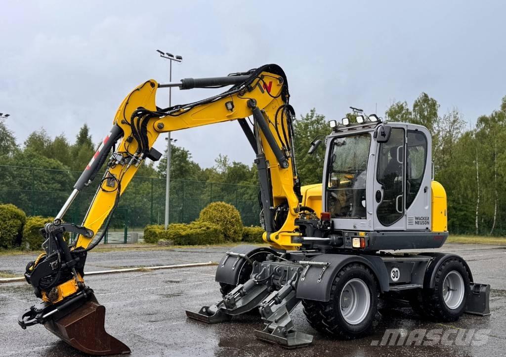 Wacker Neuson EW 100 Gumikerekes kotrók