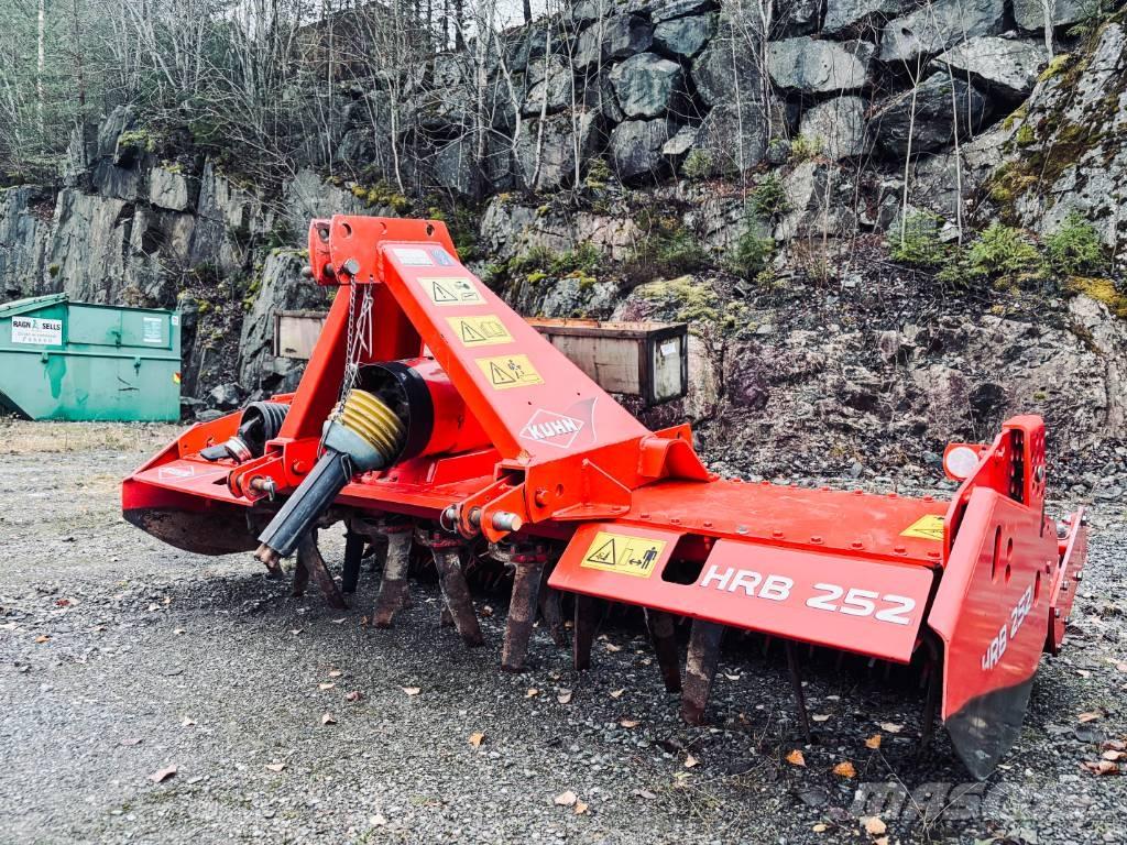 Kuhn HRB 252 Kardánhajtású ekék és Forgó-boronák