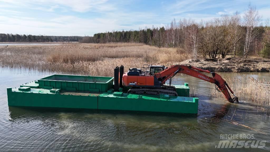  Dredge pontoon barge Tengeri kotrók