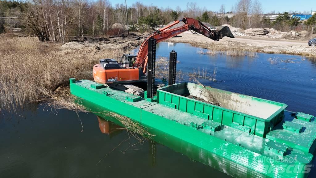  Dredge pontoon barge Tengeri kotrók