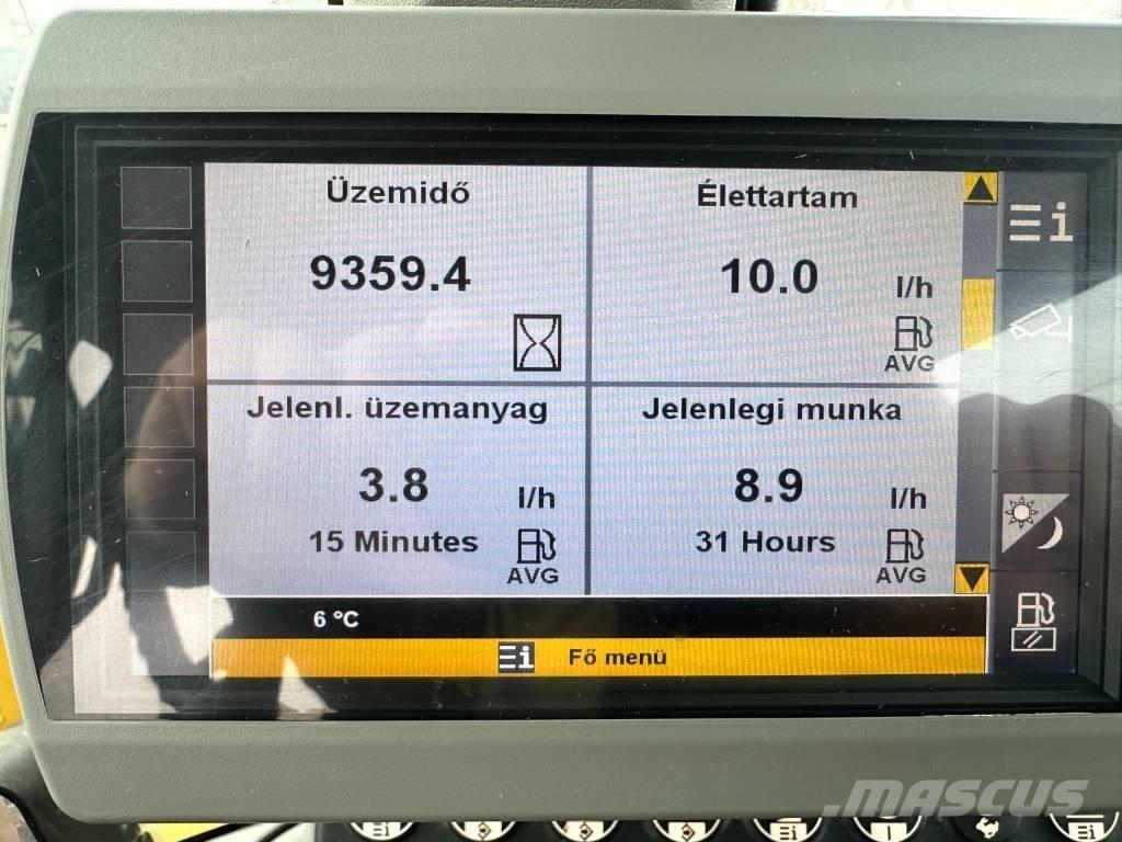 CAT 938 K Gumikerekes homlokrakodók