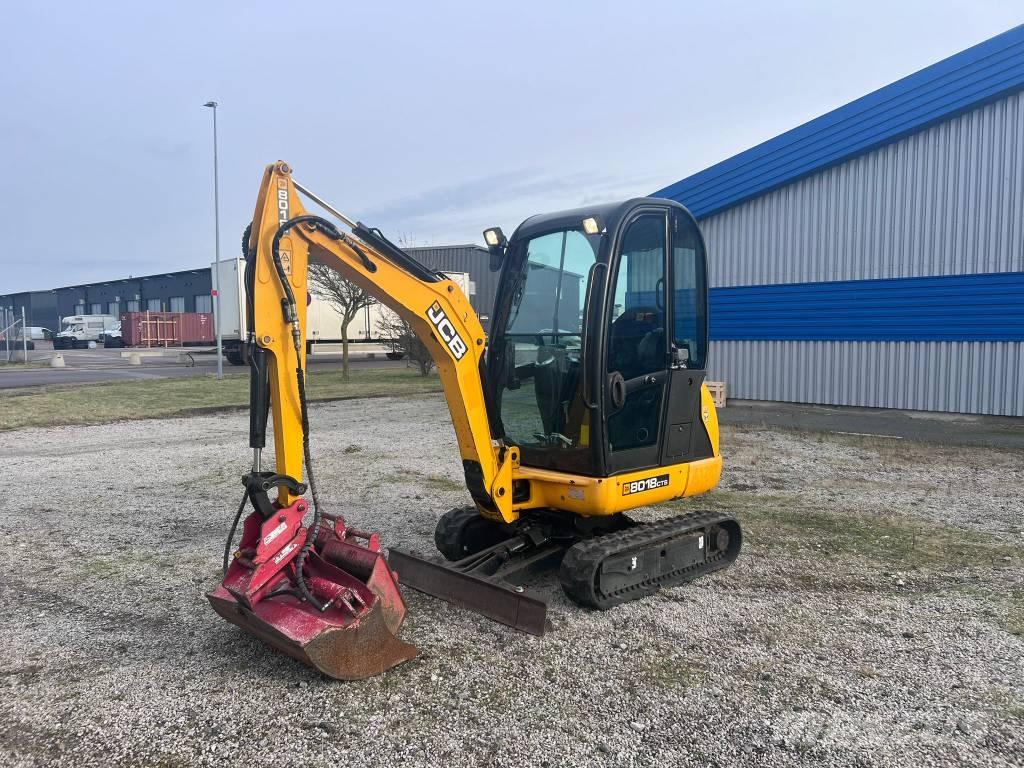 JCB 8018 Mini kotrók < 7t