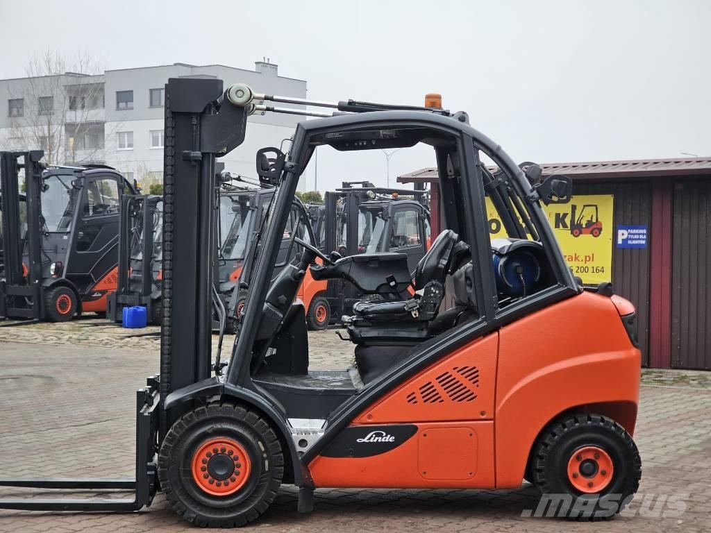 Linde H35T-02 Gázüzemű targoncák