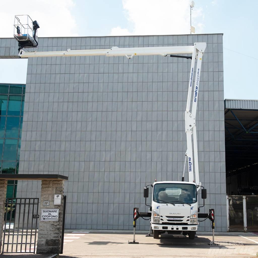 Oil & Steel Snake 2413 Teherautóra szerelt emelők és állványok