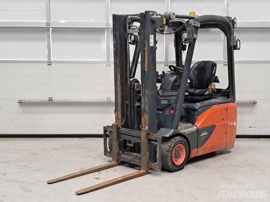 Linde E16C-03 Elektromos targoncák