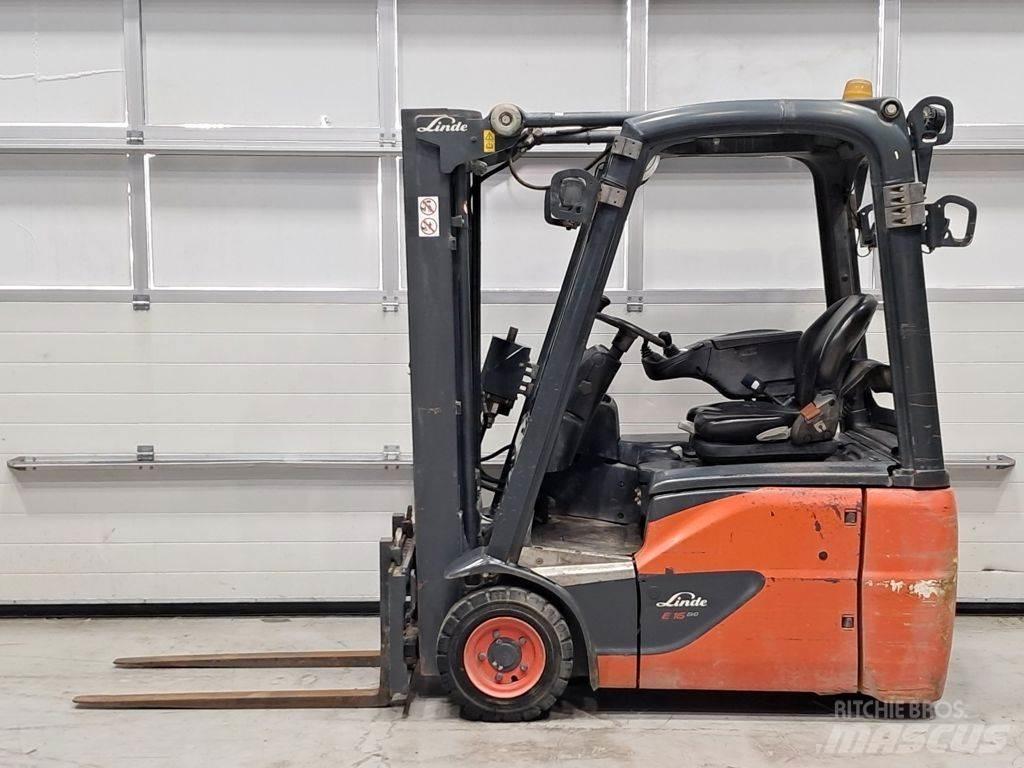 Linde E16C-03 Elektromos targoncák