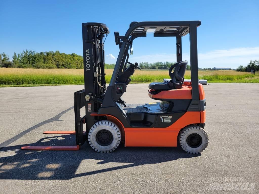 Toyota 8 FB 15 Elektromos targoncák