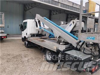 Multitel MX 200 Teherautóra szerelt emelők és állványok