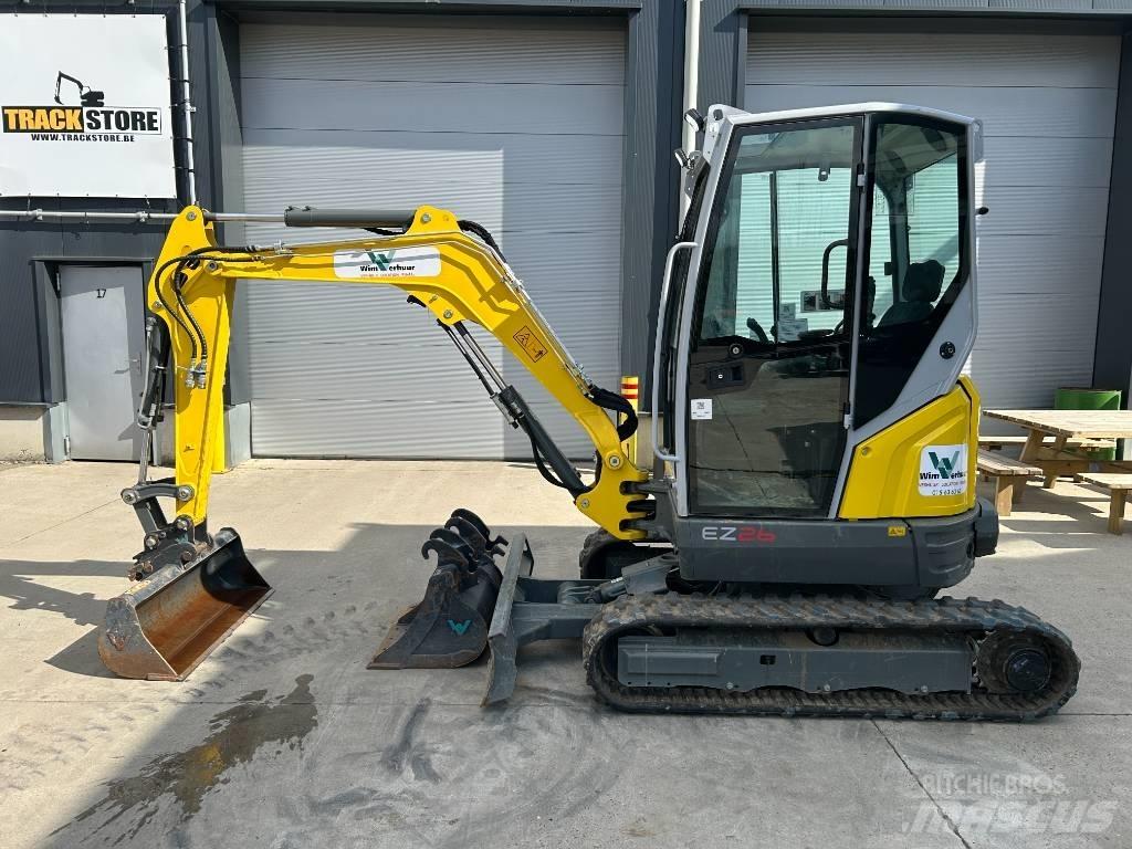 Wacker Neuson EZ 26 Mini kotrók < 7t