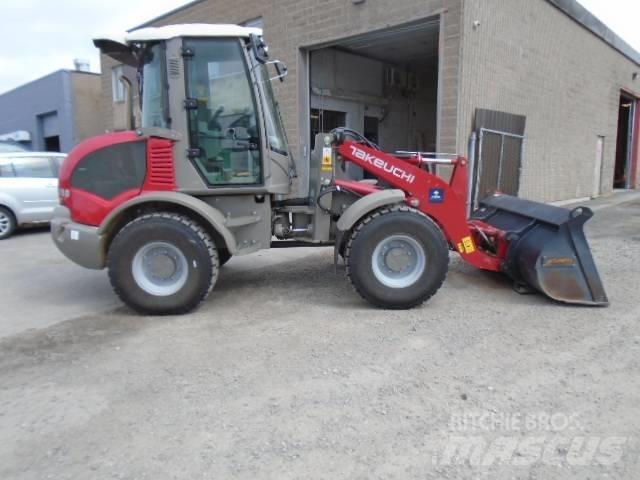 Takeuchi TW 80 Gumikerekes homlokrakodók