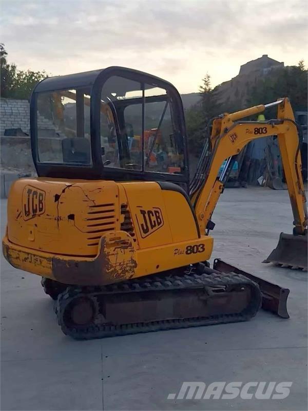JCB 803 Mini kotrók < 7t