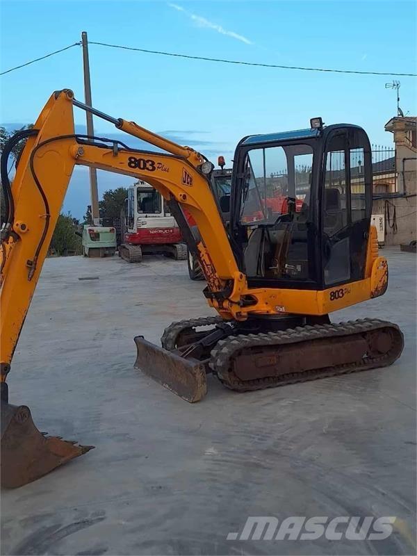 JCB 803 Mini kotrók < 7t