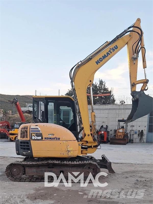 Komatsu PC80 Mini kotrók < 7t