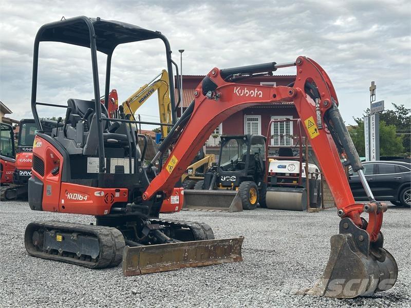Kubota KX016-4 Mini kotrók < 7t