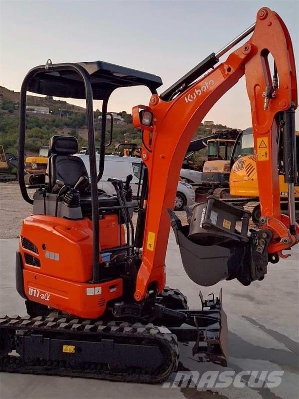 Kubota U17-3a Mini kotrók < 7t