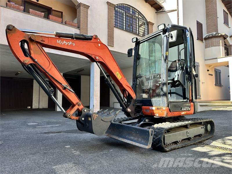 Kubota U27-4 Mini kotrók < 7t
